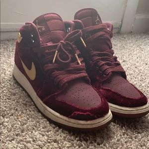 Jordan 1s Velvet